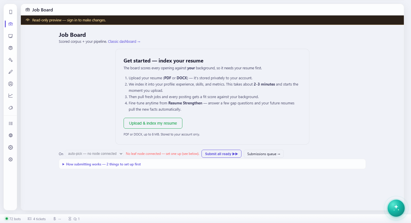 The Intelligent Career job board